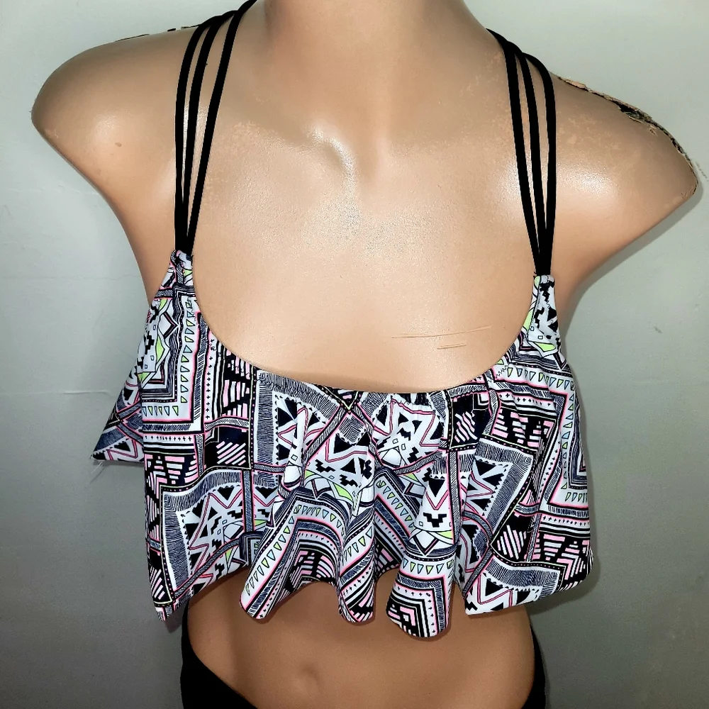 PINK VICTORIA'S SECRET Removable Cups  Both MEDIUM BRAND NEW BIKINI SWIM SUIT - Picture 4 of 15